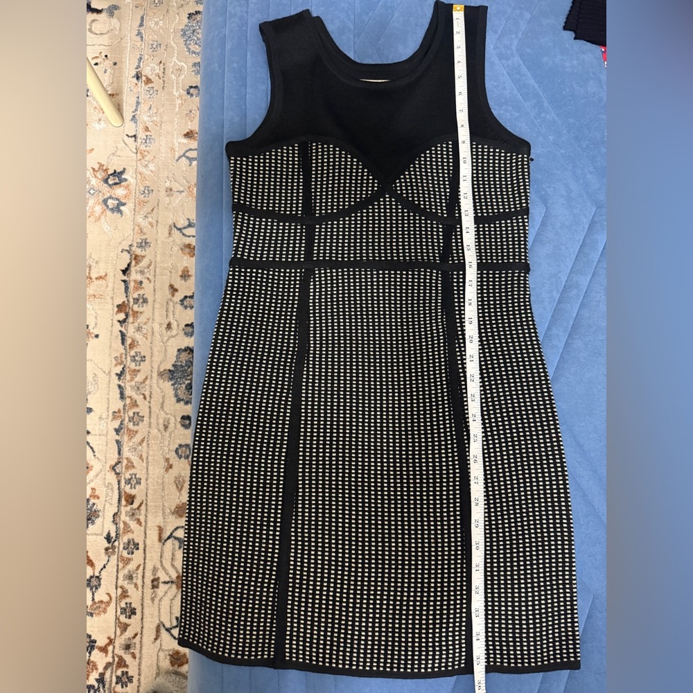 Anthropologie Leifsdottir Cocktail Bodycon Mini Dress Size M - Picture 9 of 13